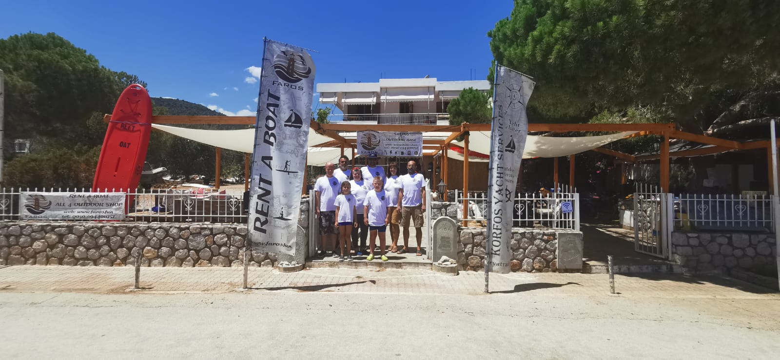 Sailbase facilities